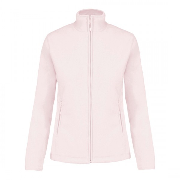 Maureen &gt; Mikrofleece-Jacke Full Zip Damen K907, Pale Pink