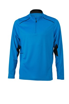 Men's Running Shirt, Pullover, atlantic/black