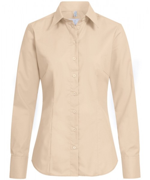 Damen-Bluse 1/1 RF Basic, beige