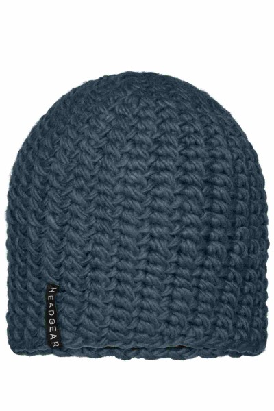 Casual Outsized Crocheted Cap, carbon, MB7941, one size