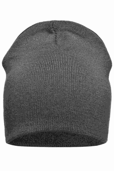 Cotton Beanie, mud, MB7926, one size