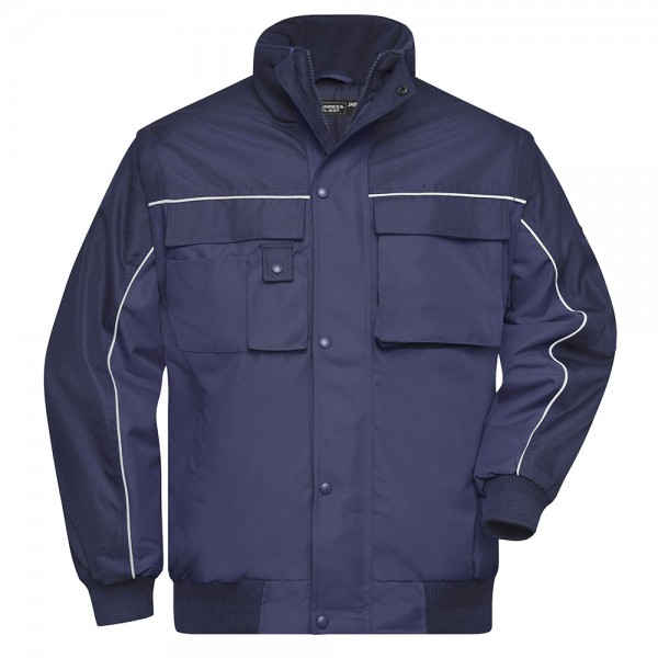 Workwear Jacket JN810, navy/navy