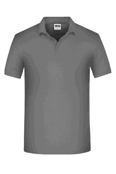Men&#039;s BIO Workwear Polo JN874, dark-grey