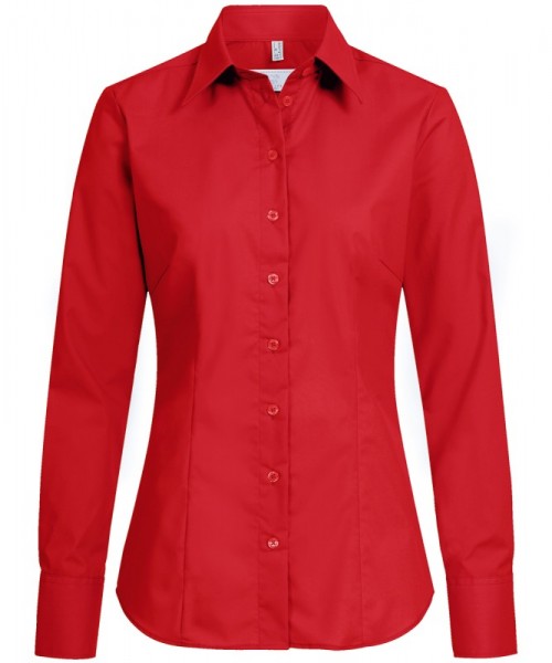 Damen-Bluse 1/1 RF Basic, rot