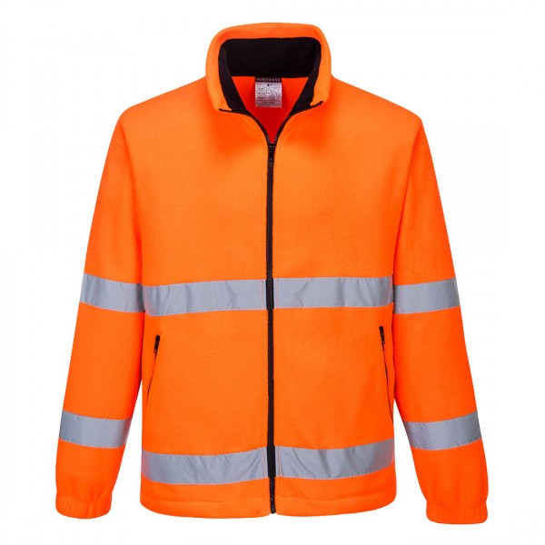 Warnschutz-Fleece-Jacke Essential, F250, Orange