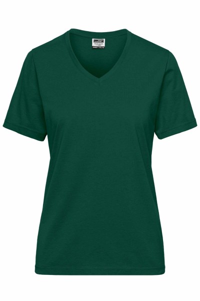 Ladies&#039; BIO Workwear T-Shirt JN1807, dark-green
