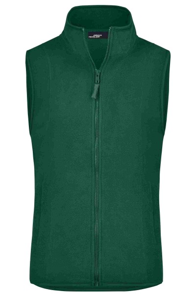 Girly Microfleece Vest JN048, dark-green