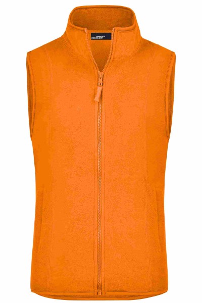 Girly Microfleece Vest JN048, orange