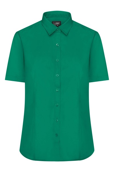 Ladies&#039; Shirt Shortsleeve Poplin JN679, irish-green