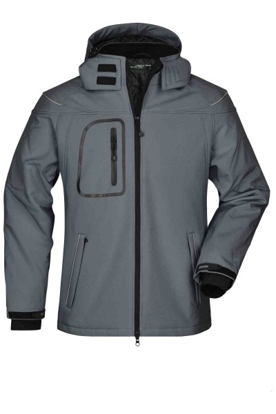 Men’s Winter Softshell Jacket JN1000, carbon
