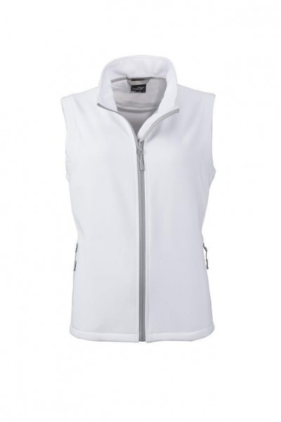 Ladies&#039; Promo Softshell Vest JN1127, white/white