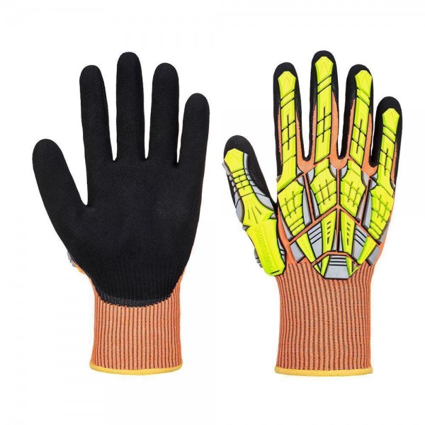 DX VHR Stoss-Schutz-Handschuh , A727, Orange
