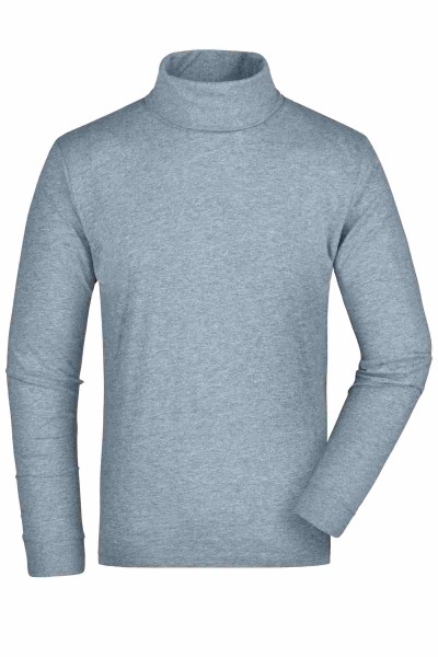 Rollneck Shirt JN183, grey-heather