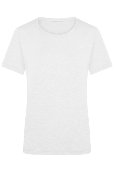 Ladies&#039; Slub T-Shirt JN749, white