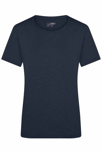Ladies&#039; Slub T-Shirt JN749, navy
