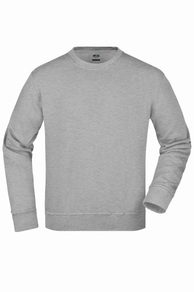 Workwear Sweatshirt JN840, grey-heather