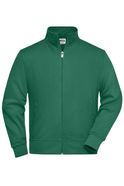Workwear Sweat Jacket JN836, dark-green