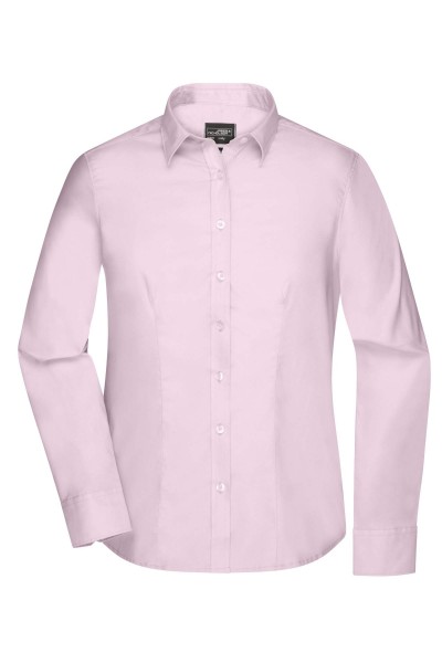 Ladies&#039; Shirt Longsleeve Micro-Twill JN681, light-pink