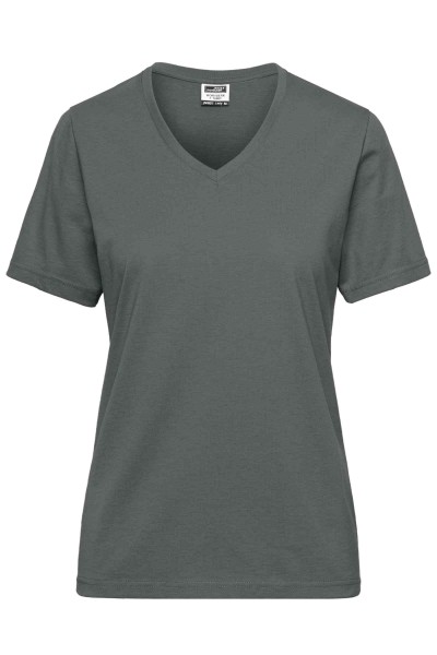 Ladies&#039; BIO Workwear T-Shirt JN1807, dark-grey