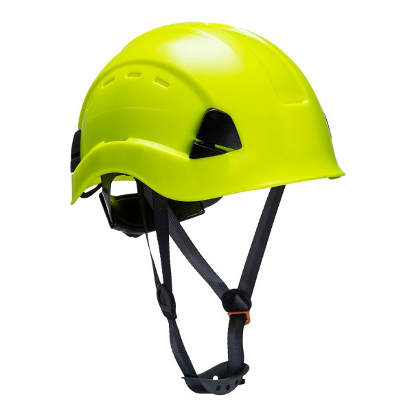 belüfteter Endurance Helm für Höhenarbeiten, PS63, Gelb