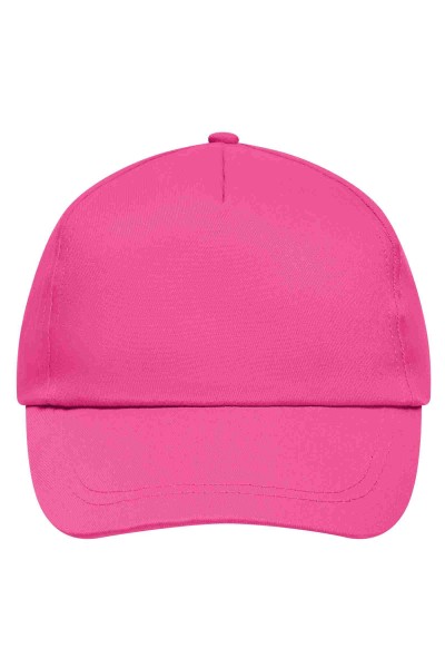 5 Panel Promo Cap Lightly Laminated, pink, MB001, one size