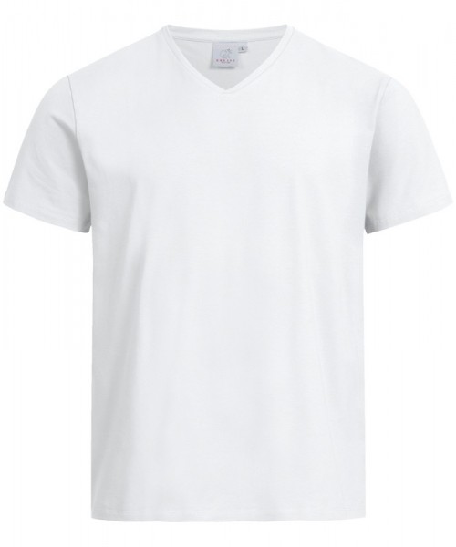 H-Shirt V-Neck 1/2 RF, weiß