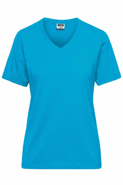 Ladies&#039; BIO Workwear T-Shirt JN1807, turquoise