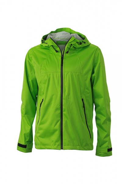 Men&#039;s Outdoor Jacket JN1098, spring-green/iron-grey
