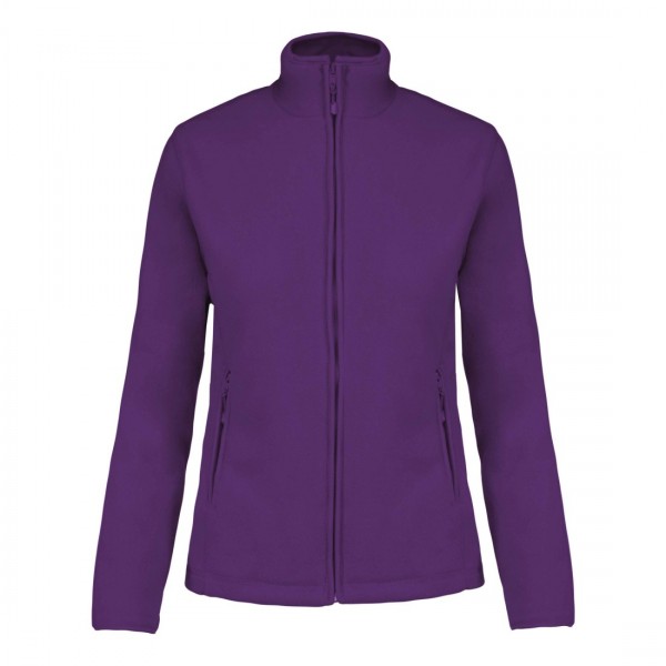 Maureen &gt; Mikrofleece-Jacke Full Zip Damen K907, Purple