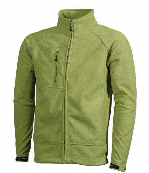 Men’s Bonded Fleece Jacket, Jacken, green/navy