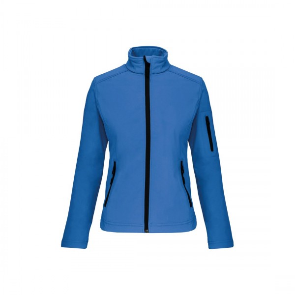 Damen Softshell-Jacke K400, Aqua Blue