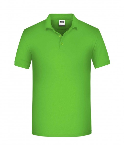 Men&#039;s BIO Workwear Polo JN874, lime-green