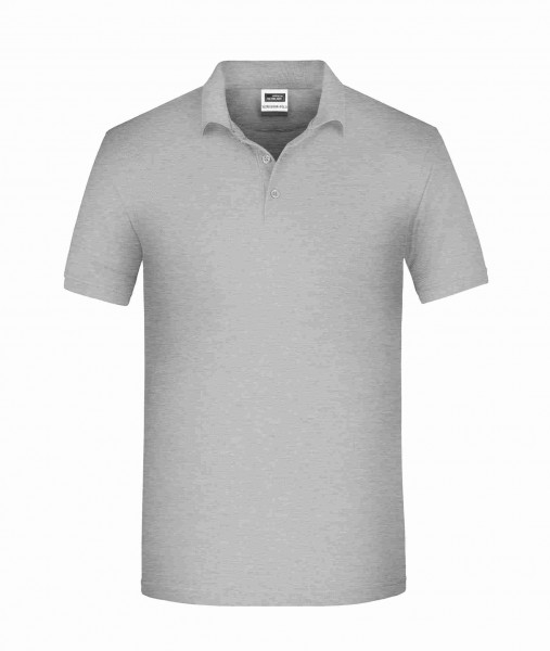 Men&#039;s BIO Workwear Polo JN874, grey-heather