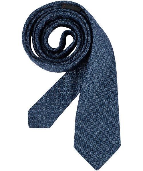 Krawatte Slimline blau