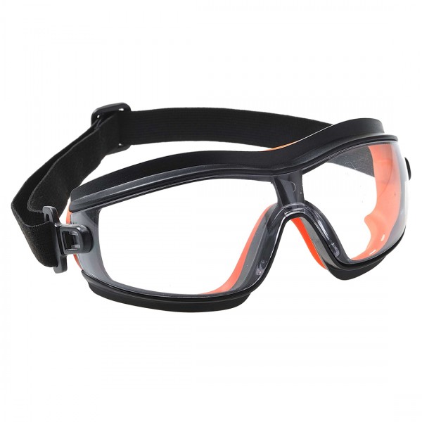 Slim Safety Vollsichtbrille, PW26, Clear