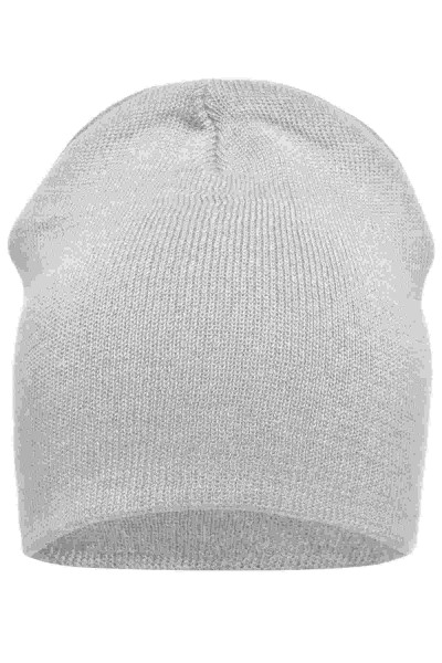 Cotton Beanie, natural, MB7926, one size