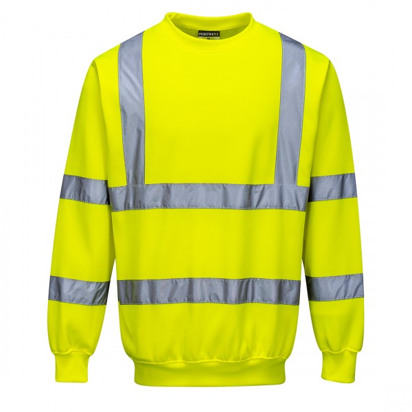 Warnschutz-Sweatshirt, B303, Gelb