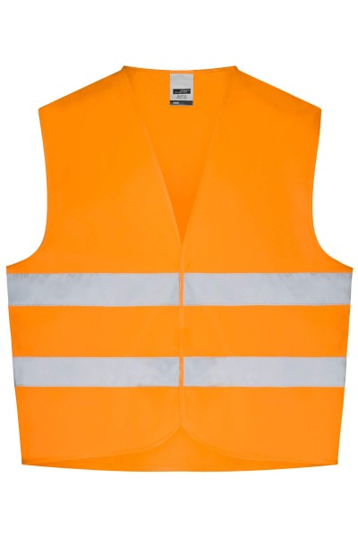 Safety Vest JN200, fluorescent-orange