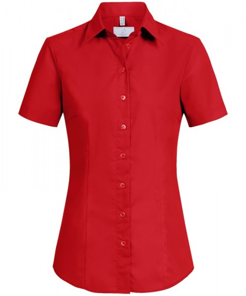 Damen-Bluse 1/2 RF Basic, rot