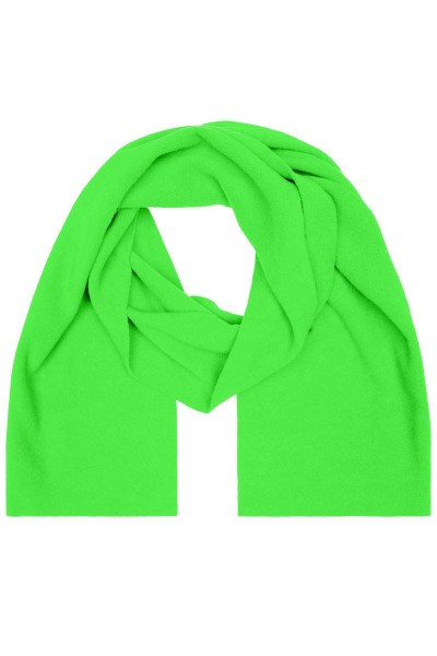 Fleece Scarf, lime-green, MB7611, one size