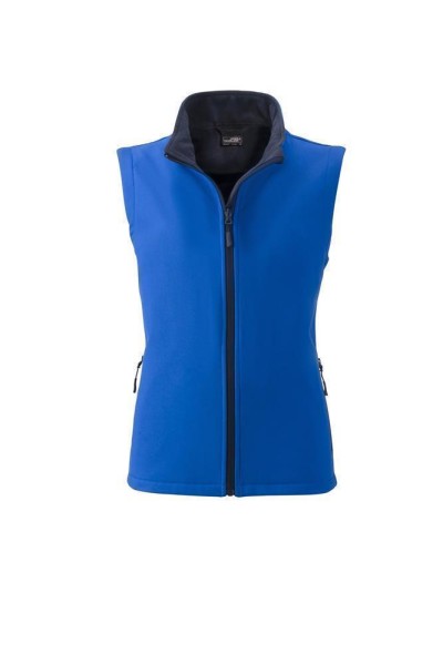 Ladies&#039; Promo Softshell Vest JN1127, nautic-blue/navy