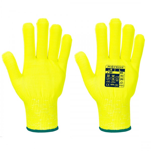 Pro Cut Schnittschutz Handschuh, A688, Gelb