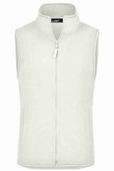Girly Microfleece Vest JN048, off-white
