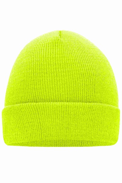 Knitted Cap, bright-yellow, MB7500, one size
