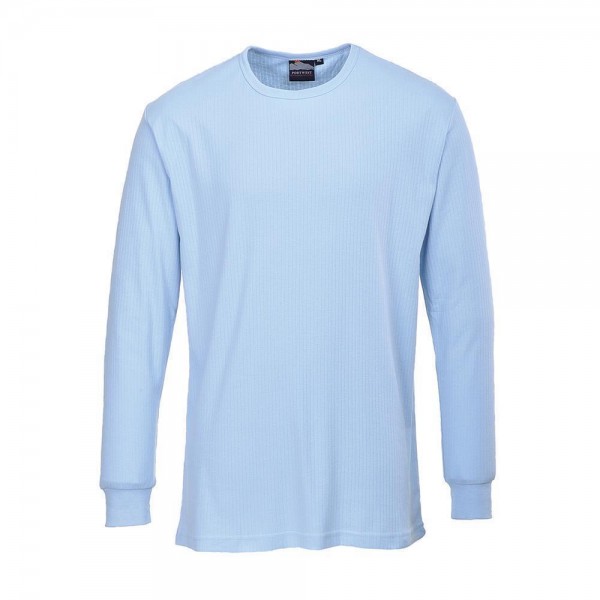 Langarm Thermo-T-Shirt, B123, Sky Blau Abverkauf (solange Vorrat reicht)