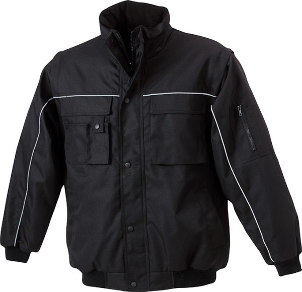 Workwear Jacket JN810, black/black