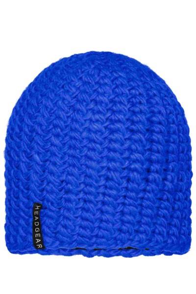 Casual Outsized Crocheted Cap, aqua, MB7941, one size