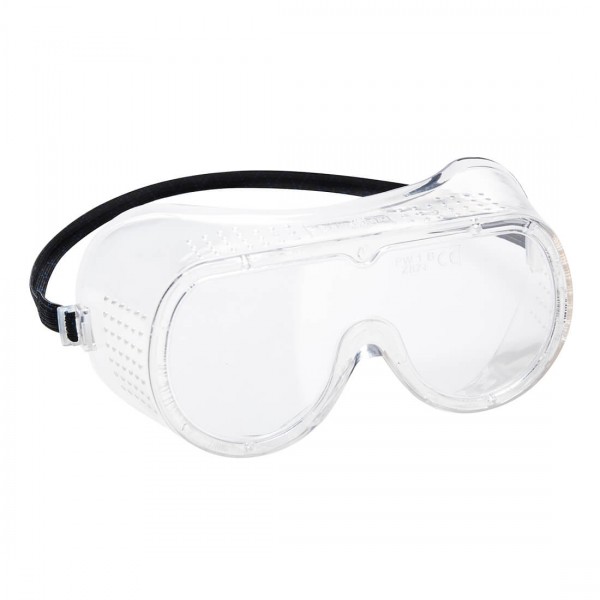 Direkt belüftete Vollsicht-Schutzbrille, PW20, Clear