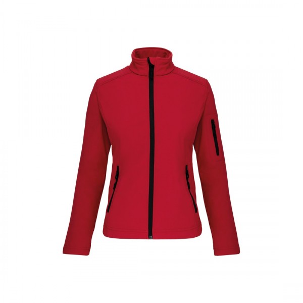 Damen Softshell-Jacke K400, Red