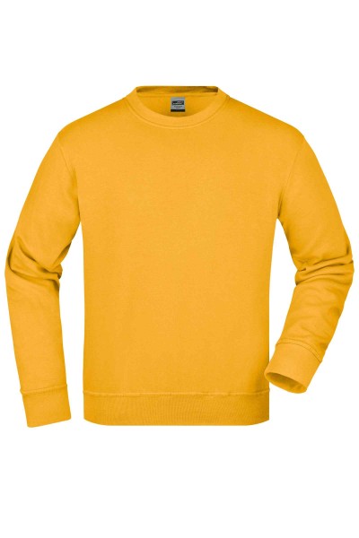 Workwear Sweatshirt JN840, gold-yellow
